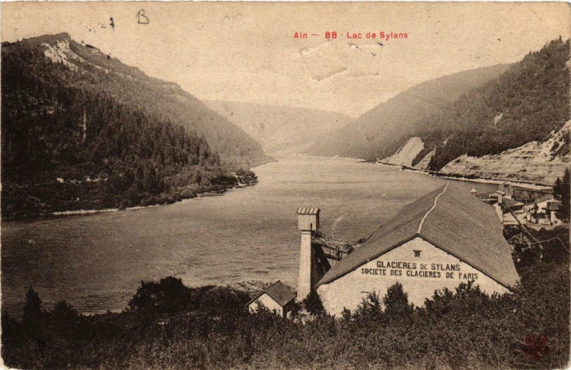 Carte postale ancienne Lac de Sylans