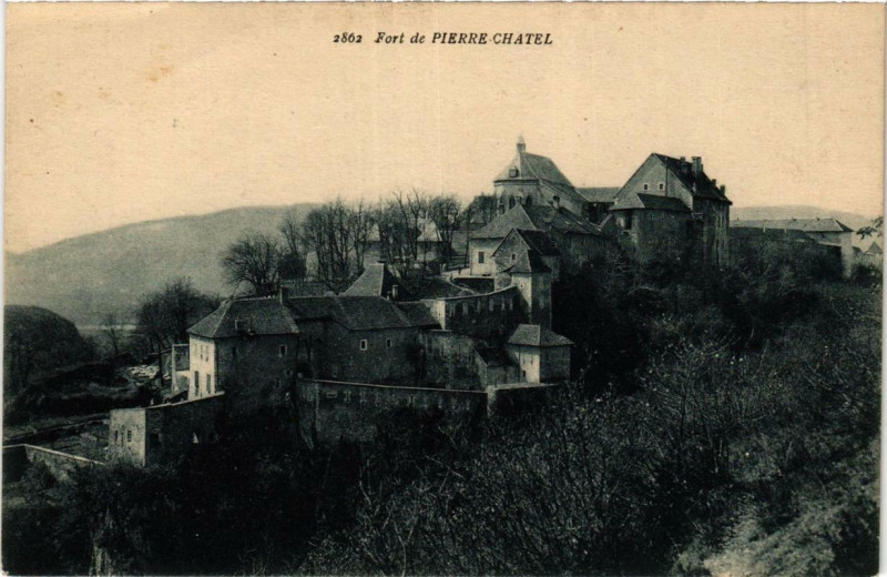 Carte postale ancienne Fort-de-Pierre-Chatel
