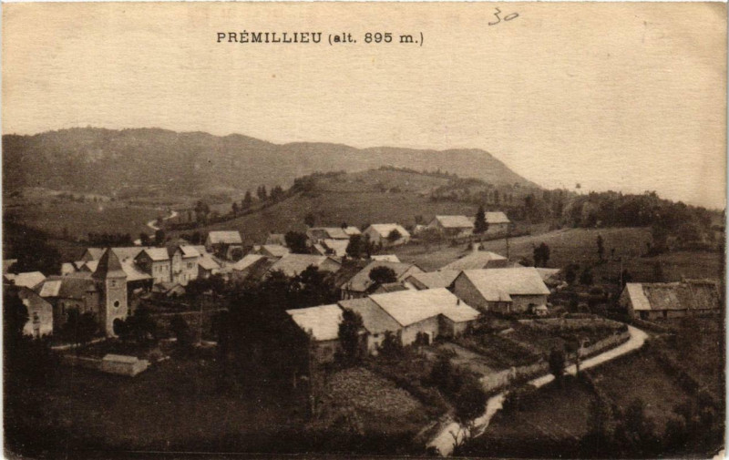 Carte postale ancienne Premillieu à Prémillieu