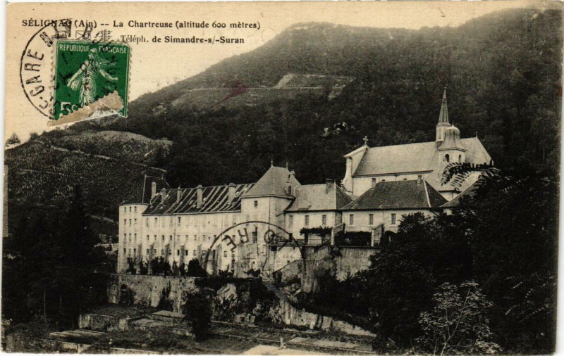 Carte postale ancienne Selignac La Chartreuse
