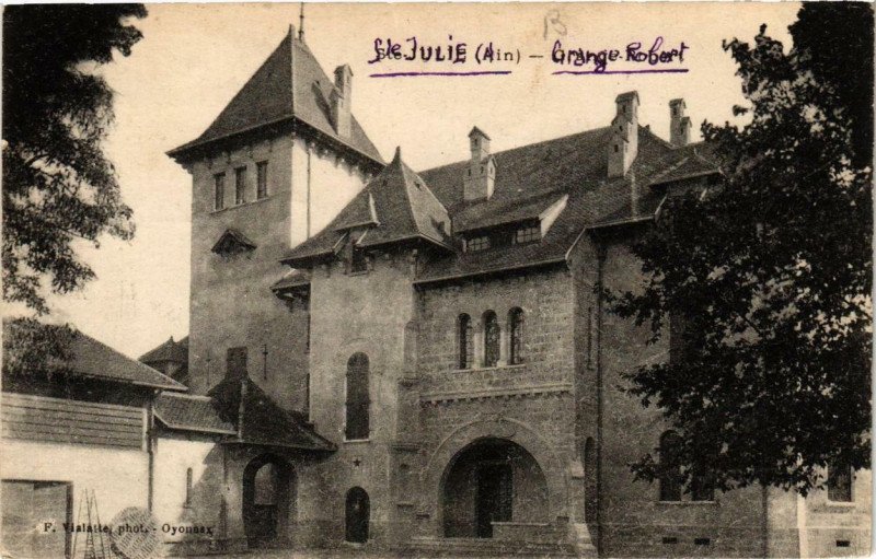 Carte postale ancienne Sainte-Julie à Sainte-Julie