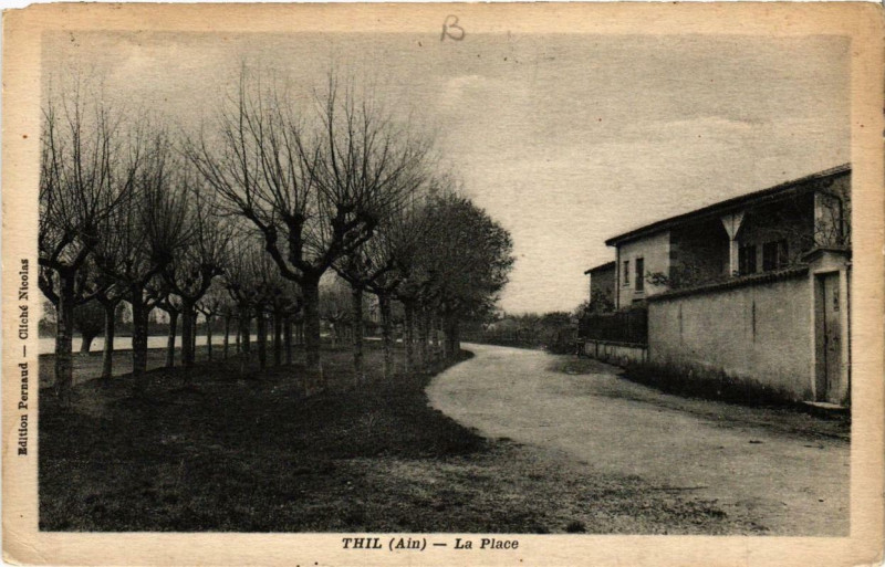 Carte postale ancienne Thil La Place à Thil