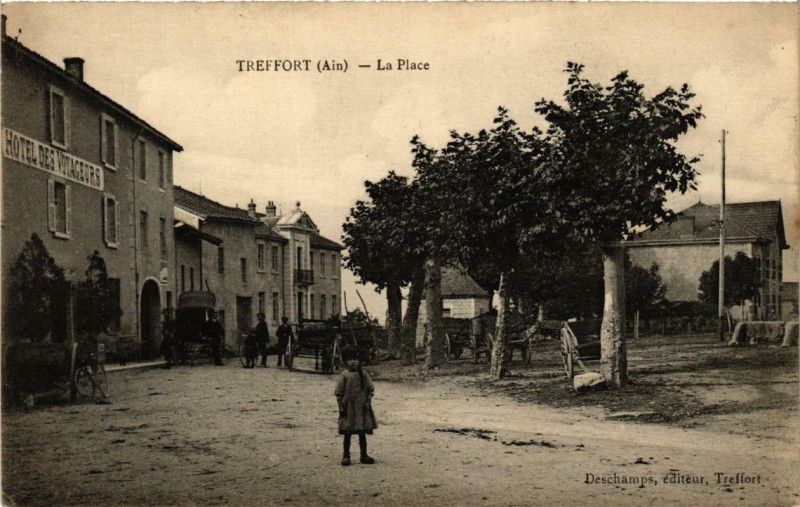 Carte postale ancienne Treffort La Place