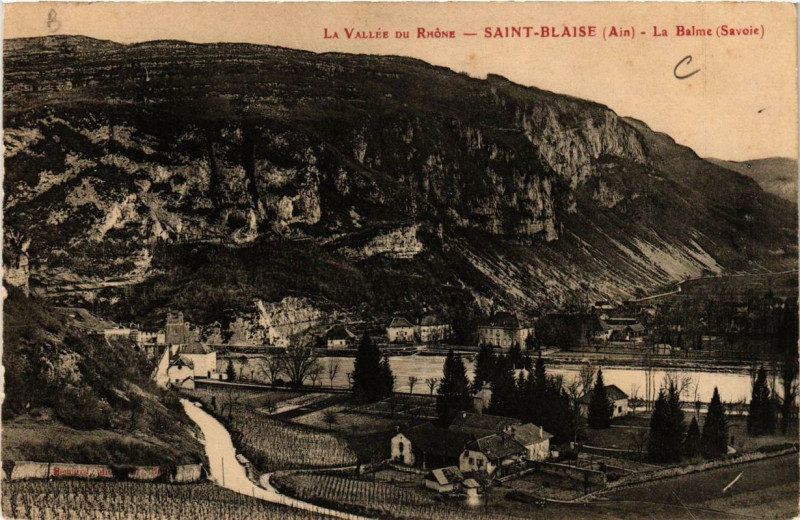 Carte postale ancienne Saint-Blaise La Balme
