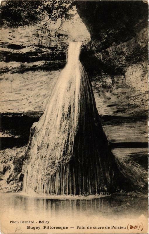 Carte postale ancienne Bugey Pittoresque Pain de sucre de Poisieu
