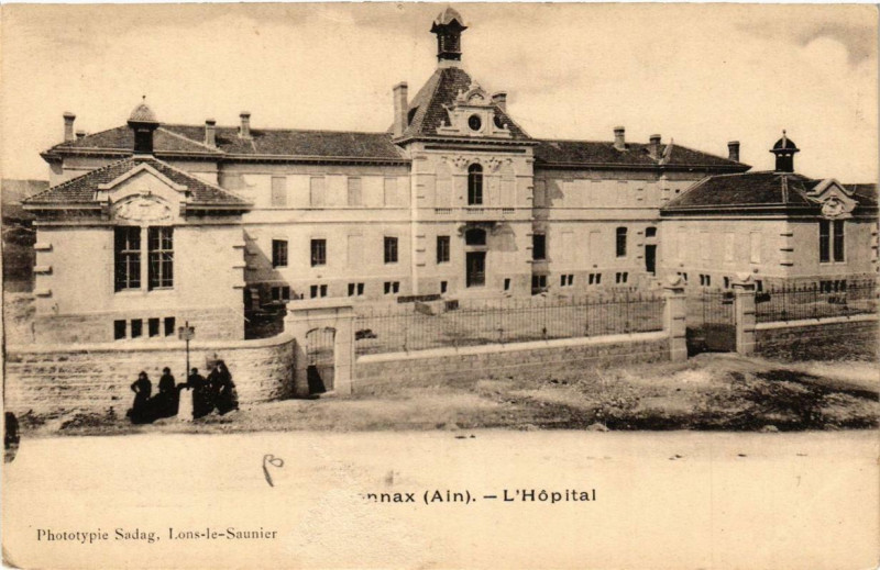 Carte postale ancienne Oyonnax L'Hopital à Oyonnax