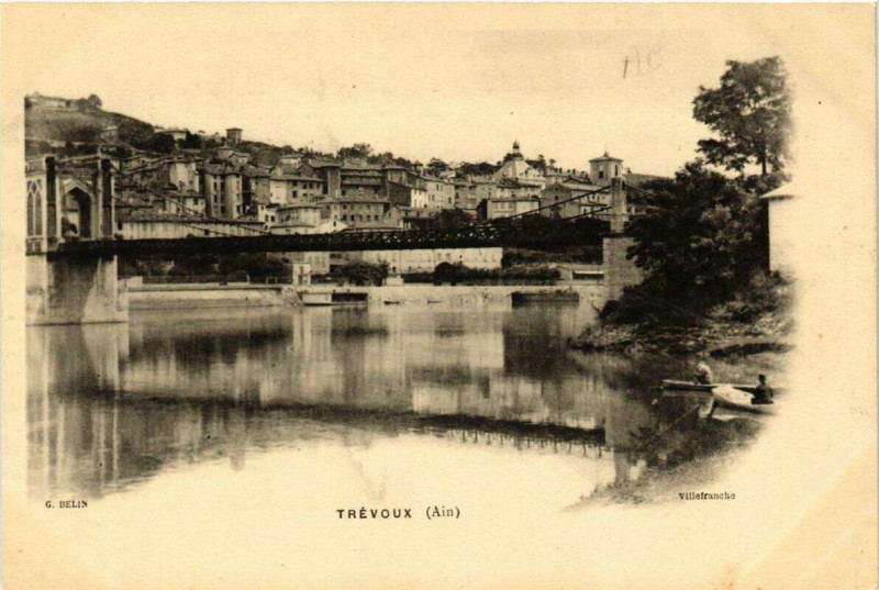 Carte postale ancienne Trevoux à Trévoux