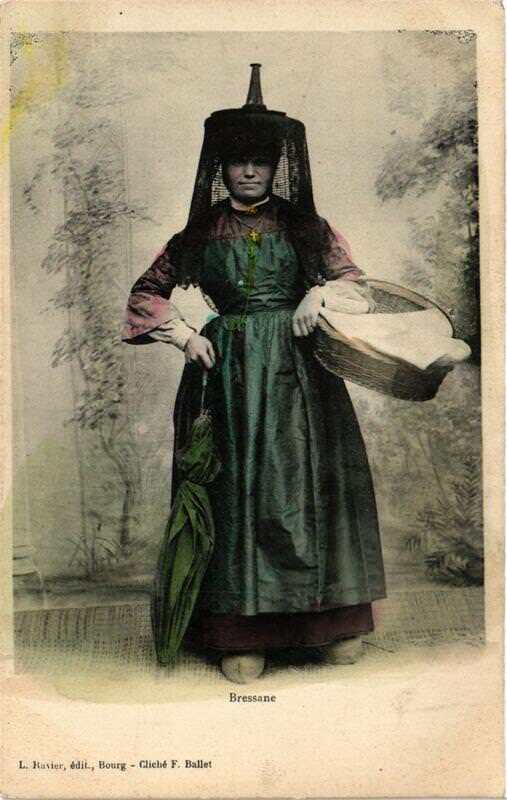 Carte postale ancienne Bressane