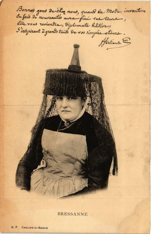 Carte postale ancienne Bressane