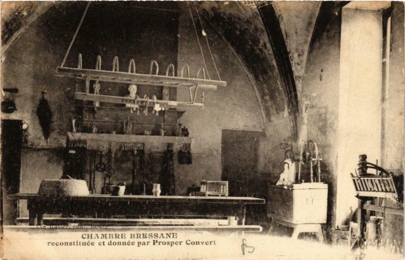 Carte postale ancienne Chambre Bressane