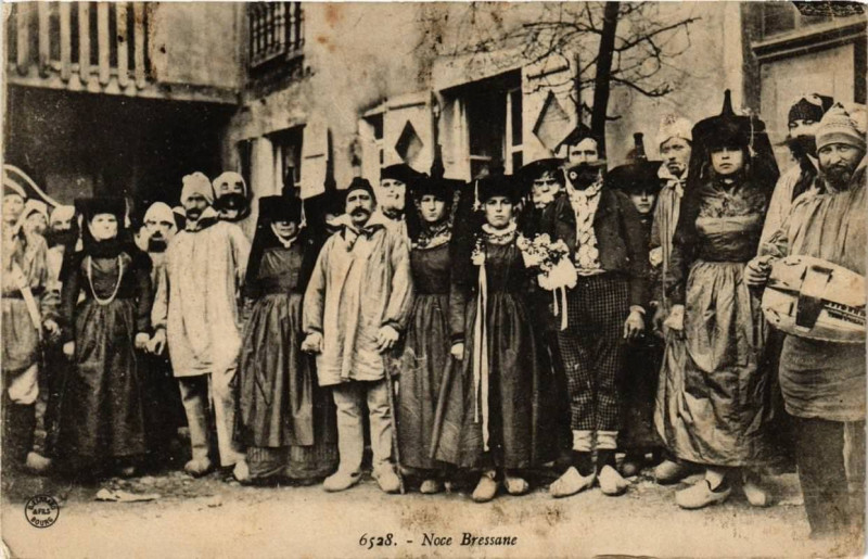 Carte postale ancienne Noce Bressane