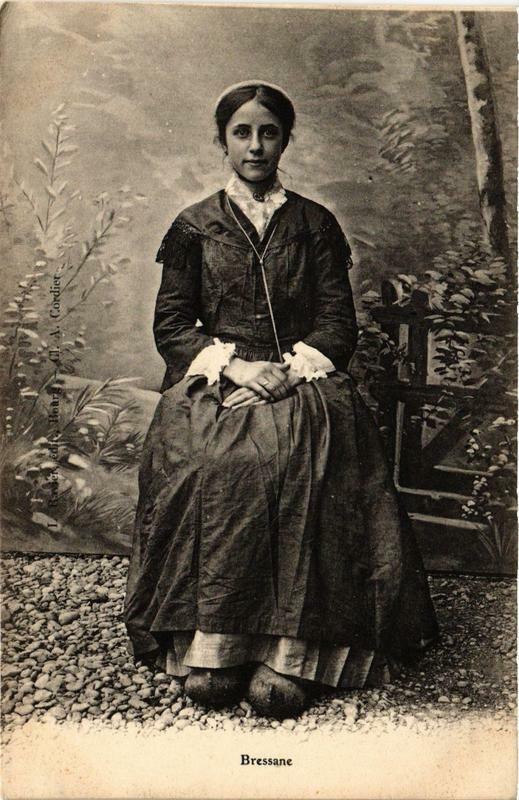 Carte postale ancienne Bressane