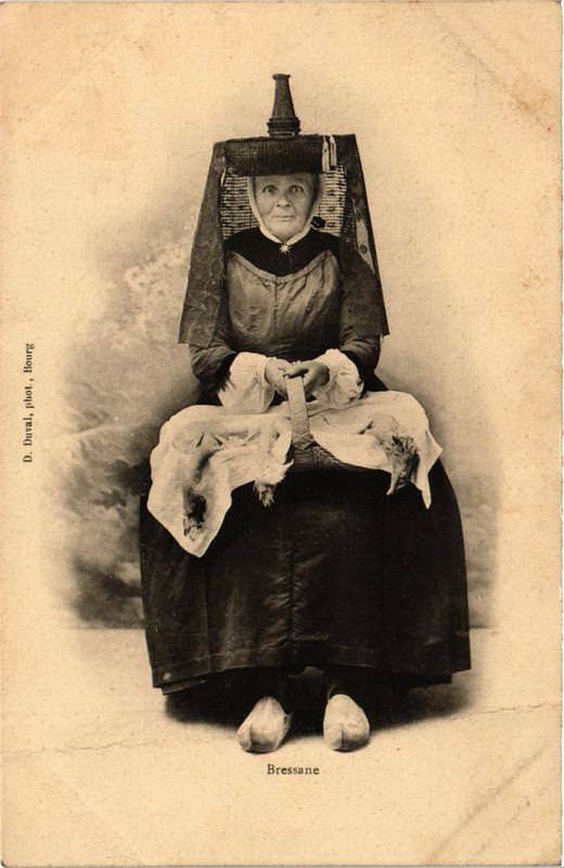 Carte postale ancienne Bressane