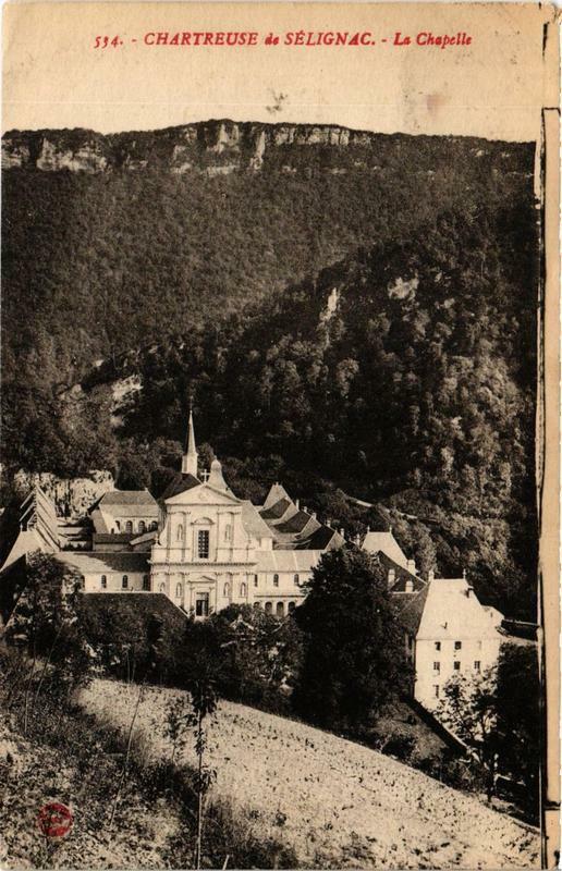 Carte postale ancienne Chartreuse-de-Selignac Le Chapelle