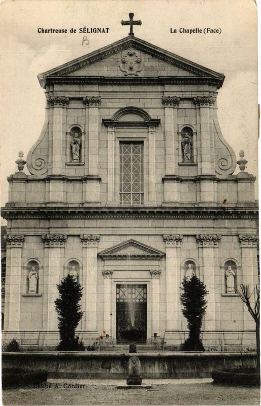 Carte postale ancienne Chartreuse-de-Selignac La Chapelle