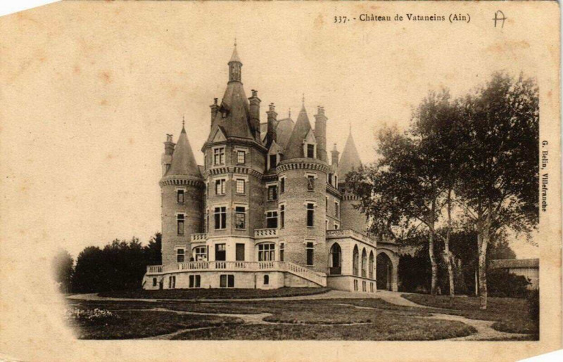 Carte postale ancienne Chateau de Vataneins