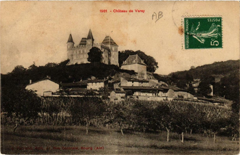 Carte postale ancienne Chateau de Varay