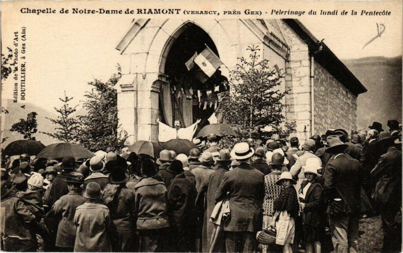Carte postale ancienne Chapelle de N.-D. de Riamont