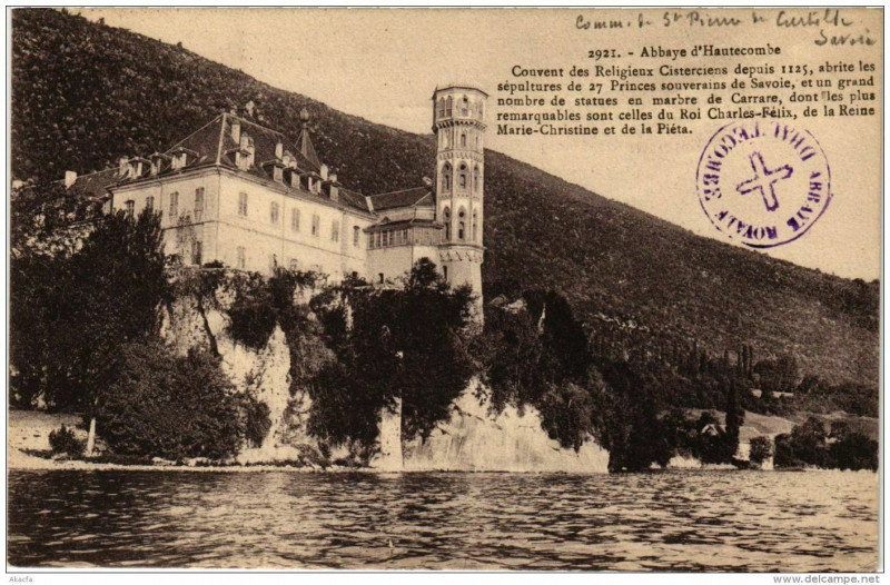 Carte postale ancienne Abbaye d'Hautecombe