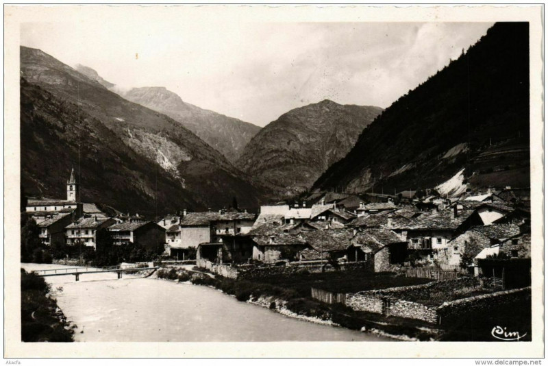 Carte postale ancienne Termignon Vue Generale