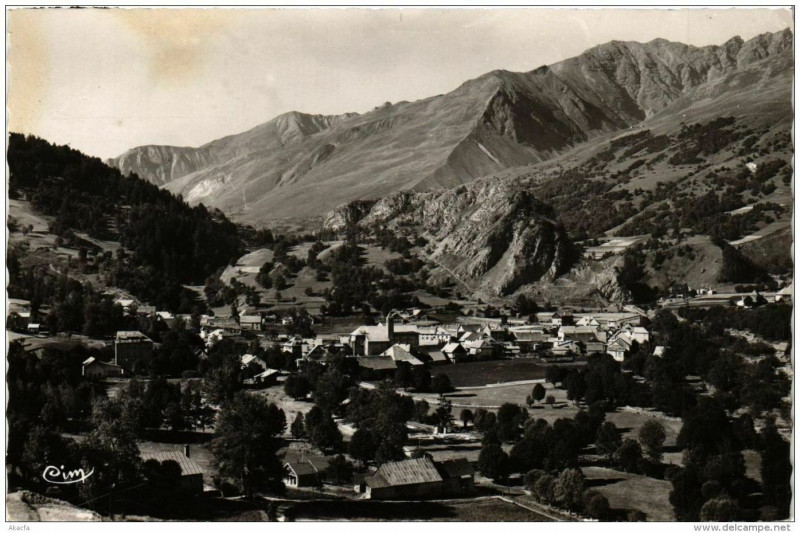 Carte postale ancienne Valloire Vue Generale à Valloire