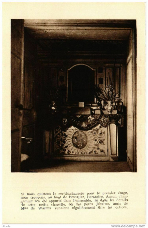 Carte postale ancienne Si nous quittons le rez-de-chaussée