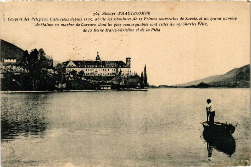 Carte postale ancienne Abbaye d'Hautecombe