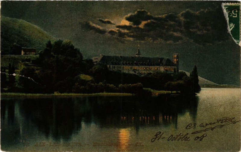 Carte postale ancienne Aix-les-Bains à Aix-les-Bains
