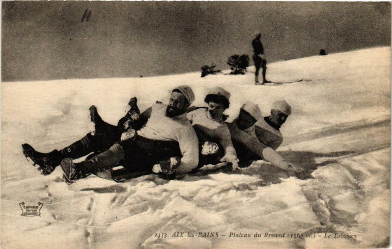 Carte postale ancienne Aix-les-Bains Plateau du Revard à Aix-les-Bains