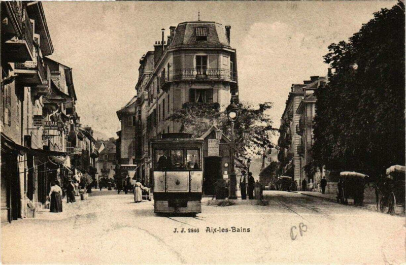 Carte postale ancienne Aix-les-Bains à Aix-les-Bains
