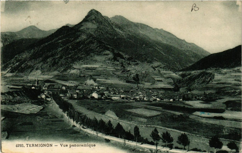 Carte postale ancienne Termignon - Vue panoramique