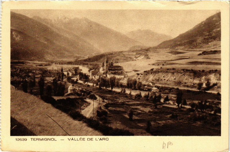 Carte postale ancienne Termignol - Vallée de l'Arc