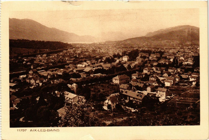 Carte postale ancienne Aix-les-Bains à Aix-les-Bains