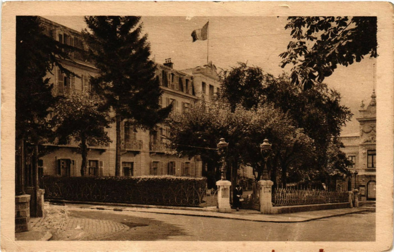 Carte postale ancienne Aix-les-Bains - La Villa Victoria - Reproduction interdite à Aix-les-Bains