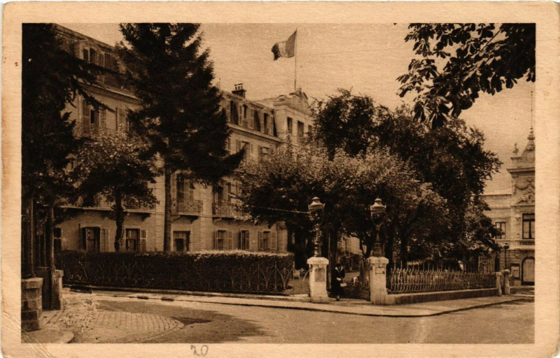 Carte postale ancienne Aix-les-Bains - La Villa Victoria - Reproduction interdite à Aix-les-Bains