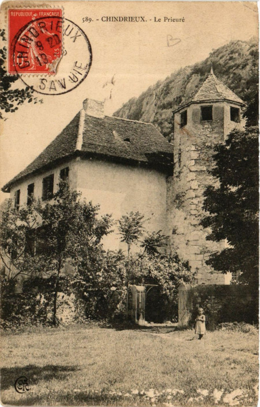 Carte postale ancienne Chindrieux - Le Prieuré à Chindrieux