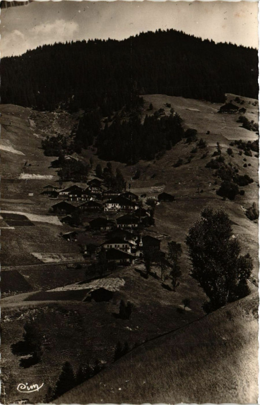 Carte postale ancienne Areches - Boudin