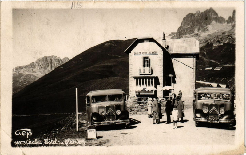 Carte postale ancienne Chalet-Hotel du Glandon