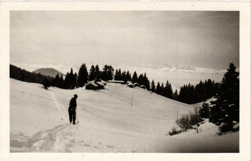 Carte postale ancienne Souvenir de Chaunausse