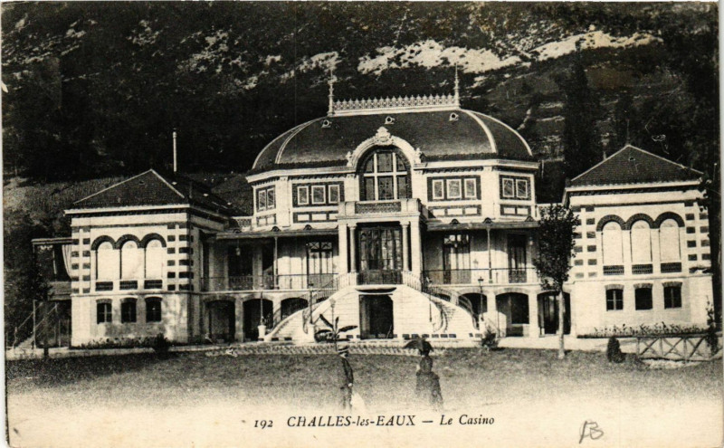 Carte postale ancienne Challes-les-Eaux - Le Casino à Challes-les-Eaux