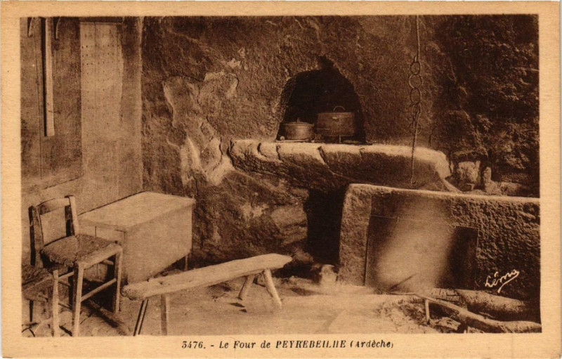 Carte postale ancienne Le Four de Peyrebeilhe