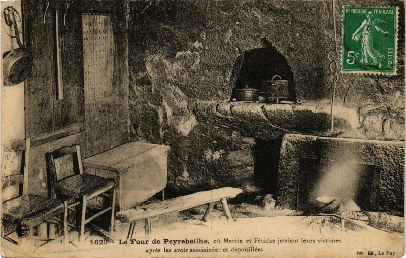 Carte postale ancienne Le Four de Peyrebeilhe