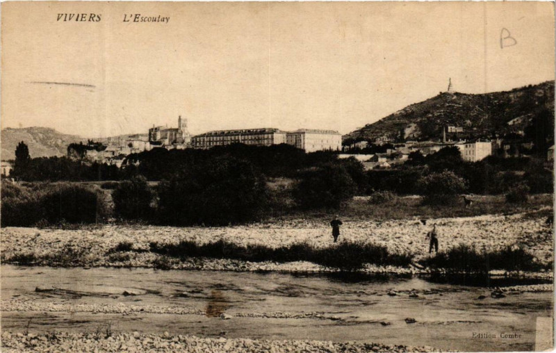 Carte postale ancienne Viviers L'Escoutay à Viviers