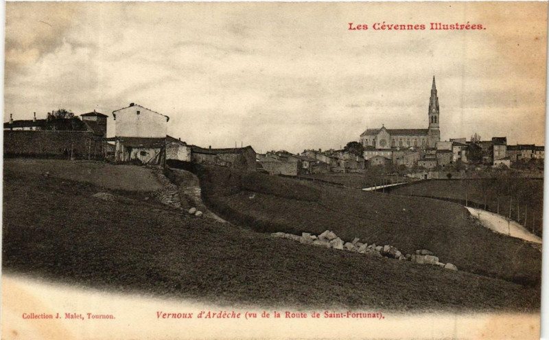Carte postale ancienne Vernoux