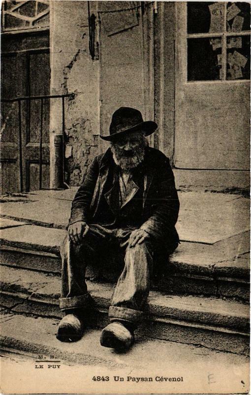Carte postale ancienne Un Paysan Cévenol