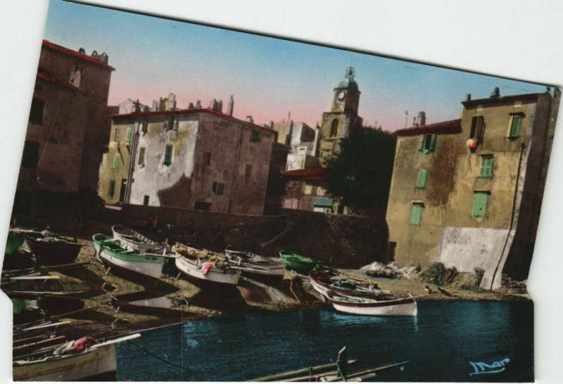 Carte postale ancienne Saint Tropez vieux Port des Pecheurs France à Saint-Tropez