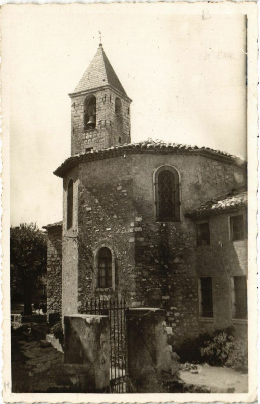 Carte postale ancienne Saint-Paul - L'Eglise