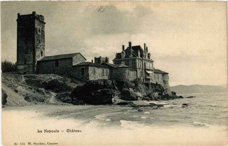 Carte postale ancienne La Napoule - Chateau
