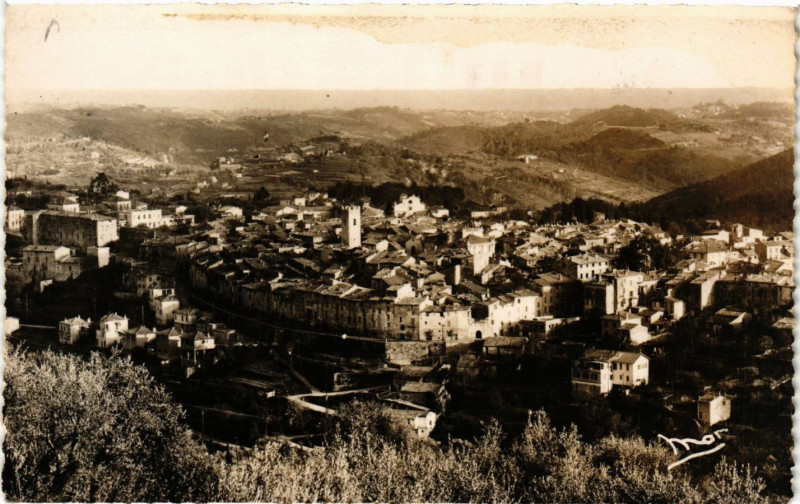 Carte postale ancienne Vence-la-Jolie - Vue générale à Vence