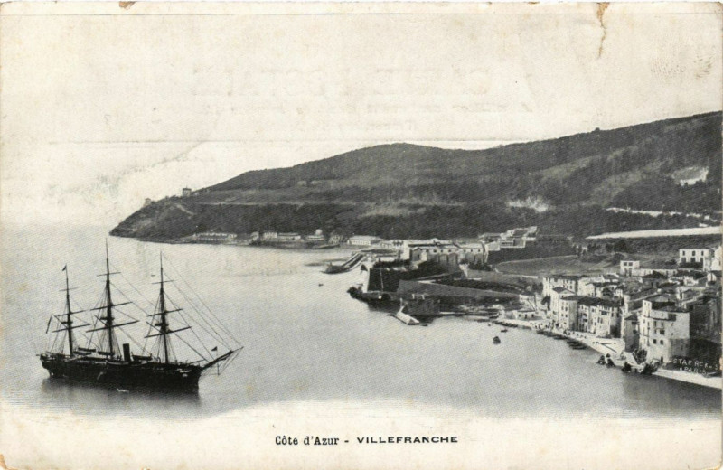 Carte postale ancienne Villefranche